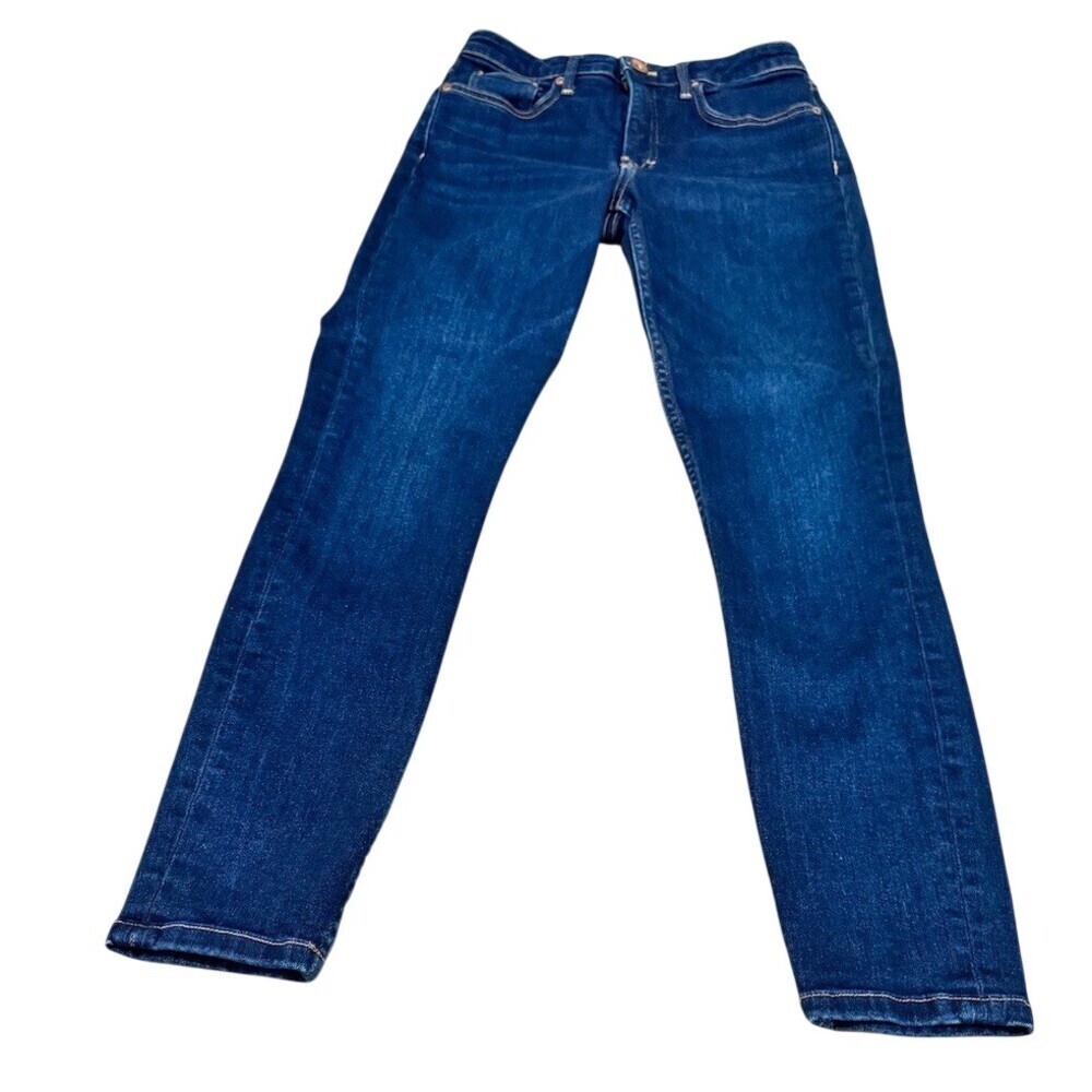 Vinyard Vines Jeans Womens 27 Blue Dark Wash High Rise Skinny Stretch